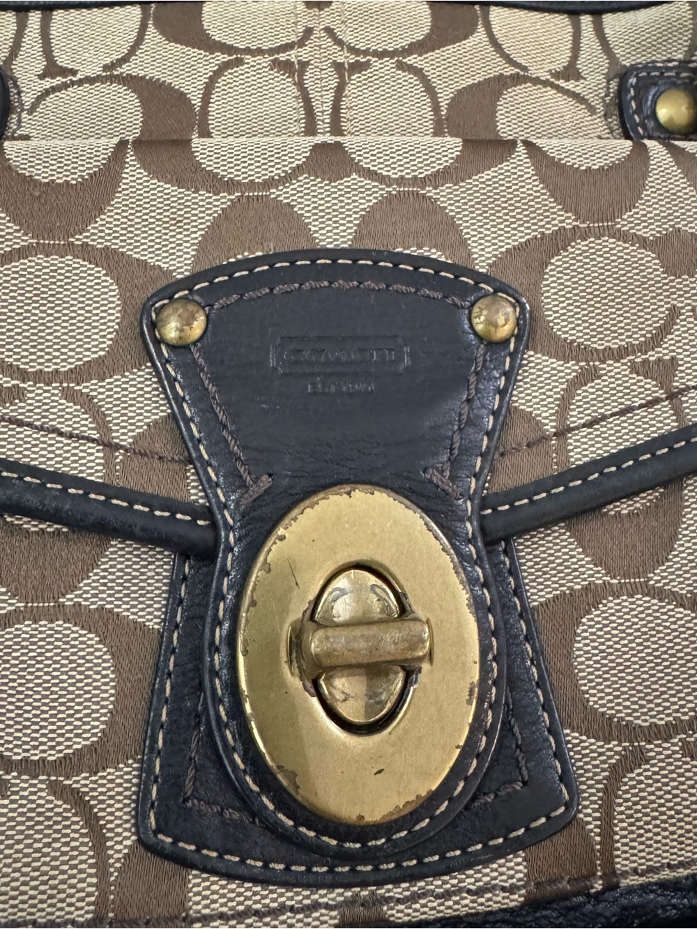 Coach Legacy 65th Anniversary Turnlock Shoulder Bag - Picture 11 of 13
